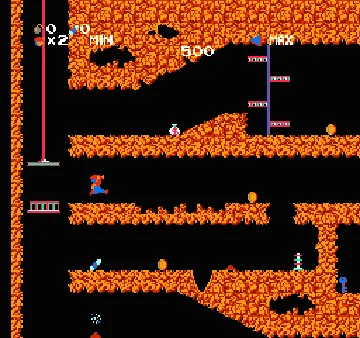 Spelunker (USA) screen shot game playing